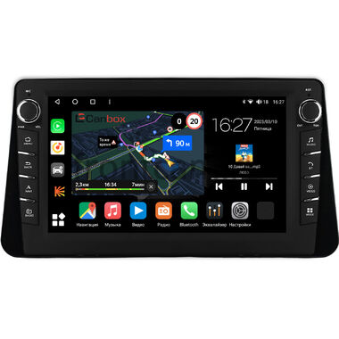 Nissan Micra (K14) 2017-2024, Kicks 2016-2026 Canbox M-Line 7831-9-0814 на Android 10 (4G-SIM, 2/32, DSP, IPS) С крутилками