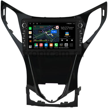 Hyundai Grandeur 5, Azera 2 2011-2016 (глянцевая) Canbox M-Line 7831-9-0837 на Android 10 (4G-SIM, 2/32, DSP, IPS) С крутилками