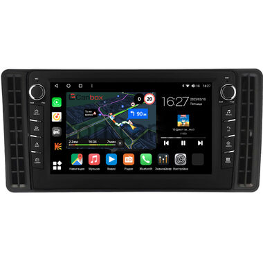 Lada Niva Travel 2021-2026 (для установки в воздуховод) Canbox M-Line 7831-9-0913 на Android 10 (4G-SIM, 2/32, DSP, IPS) С крутилками
