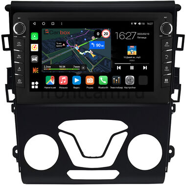 Ford Mondeo 5 2014-2022, Fusion 2 (North America) 2012-2016 (для авто с маленьким экраном) Canbox M-Line 7831-9-096 на Android 10 (4G-SIM, 2/32, DSP, IPS) С крутилками