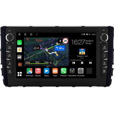 Volkswagen T-Roc, Tayron, Viloran 2020-2024 (глянцевая) Canbox M-Line 7831-9-0980 на Android 10 (4G-SIM, 2/32, DSP, IPS) С крутилками