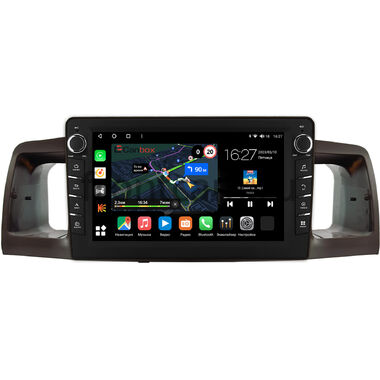 Toyota Allex, Corolla (E120) 2000-2007 (коричневая) Canbox M-Line 7831-9074 на Android 10 (4G-SIM, 2/32, DSP, IPS) С крутилками