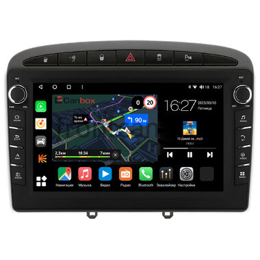 Peugeot 308, 408, RCZ 2007-2022 Canbox M-Line 7831-9119 Android 10 (4G-SIM, 2/32, DSP, IPS) С крутилками (серая, Тип 1)