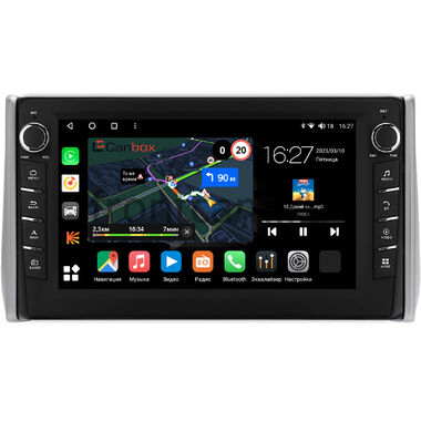 Toyota RAV4 5 (XA50) 2018-2024 (правый руль) Canbox M-Line 7835-10-0341 на Android 10 (4G-SIM, 2/32, DSP, QLed) С крутилками
