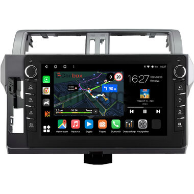 Toyota Land Cruiser Prado 150 2013-2017 (Тип 3) Canbox M-Line 7835-10-0615 на Android 10 (4G-SIM, 2/32, DSP, QLed) С крутилками