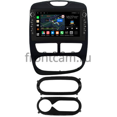 Renault Clio 4 2016-2019 (черная) Canbox M-Line 7835-10-0860 на Android 10 (4G-SIM, 2/32, DSP, QLed) С крутилками