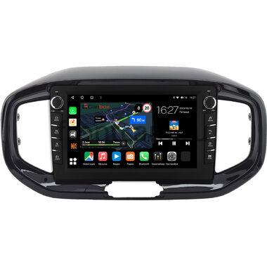 Kia KX1 (2018-2024) (глянцевая) Canbox M-Line 7835-10-1460 на Android 10 (4G-SIM, 2/32, DSP, QLed) С крутилками