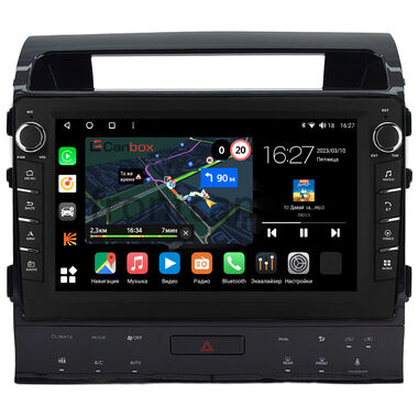 Toyota Land Cruiser 200 2007-2015 для авто с Navi (Тип ABC) Canbox M-Line 7835-10-1745 на Android 10 (4G-SIM, 2/32, DSP, QLed) С крутилками