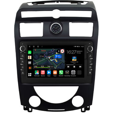 SsangYong Rexton 2 2006-2012 (с часами) Canbox M-Line 7835-10-3540 на Android 10 (4G-SIM, 2/32, DSP, QLed) С крутилками