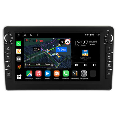 Toyota Raize (2019-2024) (для замены ма-лы 200*100) Canbox M-Line 7835-10-524 на Android 10 (4G-SIM, 2/32, DSP, QLed) С крутилками