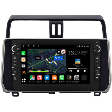 Toyota Land Cruiser Prado 150 (2017-2024) Canbox M-Line 7835-1038 на Android 10 (4G-SIM, 2/32, DSP, QLed) С крутилками (для авто без 4 камер)