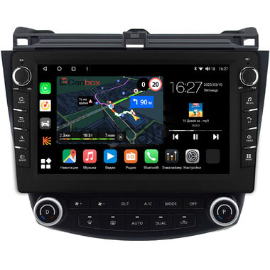 Honda Accord 7 2002-2008 (Тип 1) Canbox M-Line 7835-1073 на Android 10 (4G-SIM, 2/32, DSP, QLed) С крутилками