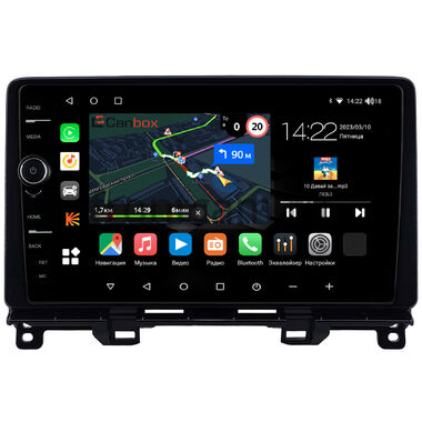 Honda Fit 4, Jazz 4 2020-2024 Canbox M-Line 7840-9-0363 на Android 10 (4G-SIM, 2/32, DSP, QLed)