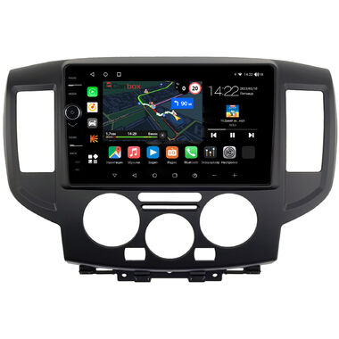 Nissan NV200 2009-2024 (чёрная) Canbox M-Line 7840-9-0391 на Android 10 (4G-SIM, 2/32, DSP, QLed)