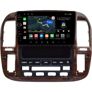 Lexus LX 470 1998-2002 (для авто с цвет. экраном) Canbox M-Line 7840-9-0441 на Android 10 (4G-SIM, 2/32, DSP, QLed)