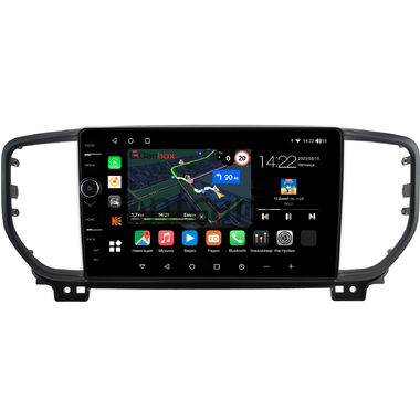 Kia Sportage 4 2018-2022 Canbox M-Line 7840-9-0638 на Android 10 (4G-SIM, 2/32, DSP, QLed) (для авто с камерой, черная)