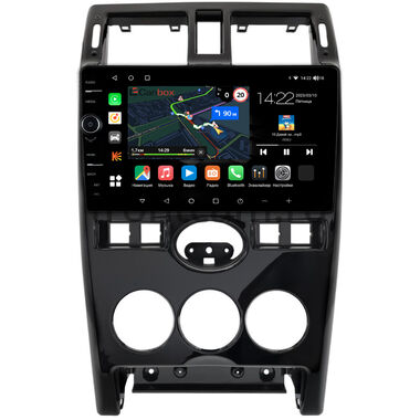 Lada Priora 2007-2013 (черная, глянцевая) Canbox M-Line 7840-9-0990 на Android 10 (4G-SIM, 2/32, DSP, QLed)