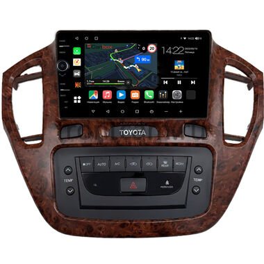Toyota Highlander (U20), Kluger (XU20) 2000-2007 (орех) Canbox M-Line 7840-9-1562 на Android 10 (4G-SIM, 2/32, DSP, QLed)