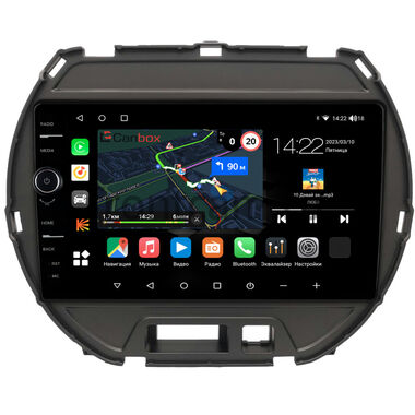 Suzuki Hustler 2 2019-2026 Canbox M-Line 7840-9-1614 на Android 10 (4G-SIM, 2/32, DSP, QLed)