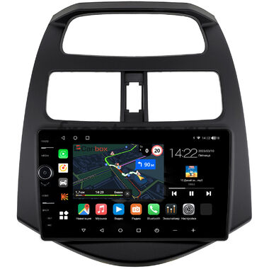 Chevrolet Spark (2009-2016), Spark 3 (M300) (2020-2024) (матовая) Canbox M-Line 7840-9-180 Android 10 (4G-SIM, 2/32, DSP, QLed)