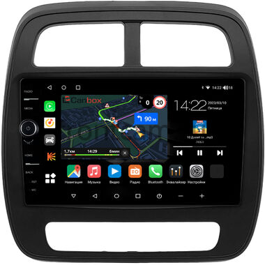 Renault City K-ZE (2019-2024) Canbox M-Line 7841-9-0387 на Android 10 (4G-SIM, 4/64, DSP, QLed)