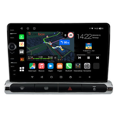 Citroen C3 3 2016-2024 (для авто с цветным экраном) Canbox M-Line 7841-9-1581 на Android 10 (4G-SIM, 4/64, DSP, QLed)