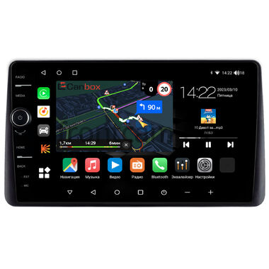 Kia Soul 2011-2014 (вместо бардачка, тип 2) Canbox M-Line 7841-9-1886 на Android 10 (4G-SIM, 4/64, DSP, QLed)