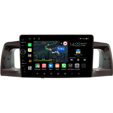 Toyota Allex, Corolla (E120) 2000-2007 (коричневая) Canbox M-Line 7841-9074 на Android 10 (4G-SIM, 4/64, DSP, QLed)