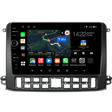 GAZ Газел НН (Gazele NN) (черная) Canbox M-Line 7850-10-0551 на Android 10 (4G-SIM, 2/32, DSP, QLed)