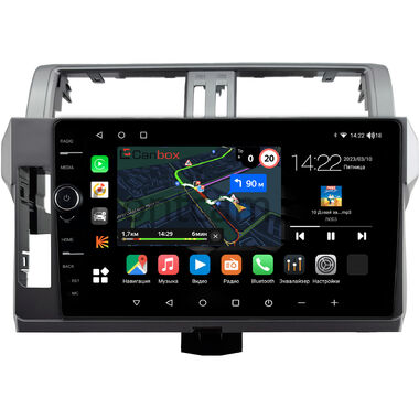 Toyota Land Cruiser Prado 150 2013-2017 (Тип 3) Canbox M-Line 7850-10-0615 на Android 10 (4G-SIM, 2/32, DSP, QLed)