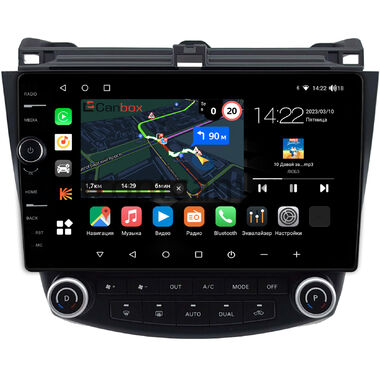 Honda Accord 7 2002-2008 (Тип 1) Canbox M-Line 7850-1073 на Android 10 (4G-SIM, 2/32, DSP, QLed)