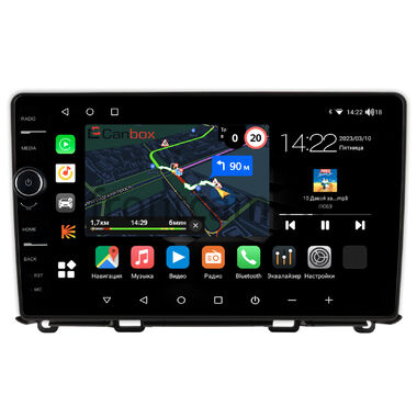 Honda Fit 4, Jazz 4 2020-2024 Canbox M-Line 7851-10-0162 на Android 10 (4G-SIM, 4/64, DSP, QLed)