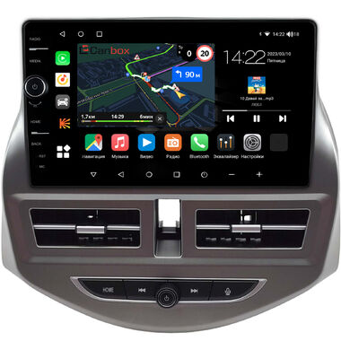 Chevrolet Spark 3 (M300) 2009-2024 Canbox M-Line 7851-10-0258 на Android 10 (4G-SIM, 4/64, DSP, QLed)
