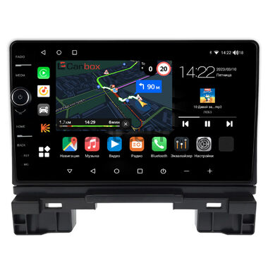 Honda Vezel 2, HR-V 3, XR-V 2 2022-2026 Canbox M-Line 7851-10-1315 на Android 10 (4G-SIM, 4/64, DSP, QLed)