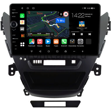 Hyundai Elantra 5 (MD), Avante 5 2010-2015 Canbox M-Line 7851-10-1369 на Android 10 (4G-SIM, 4/64, DSP, QLed)