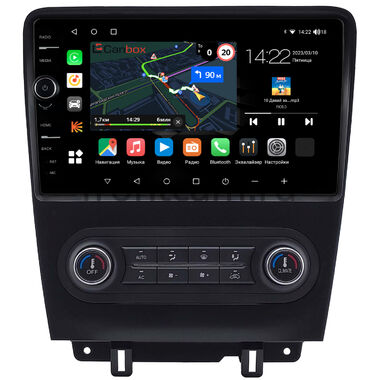 Ford Mustang 5 2009-2014 Canbox M-Line 7851-10-2624 на Android 10 (4G-SIM, 4/64, DSP, QLed)