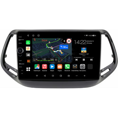 Jeep Compass 2 2017-2024 Canbox M-Line 7851-10-3500 на Android 10 (4G-SIM, 4/64, DSP, QLed)