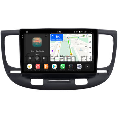 Kia Rio 2 2005-2011 (черная) Canbox PRO-Line 2K 4250-9-0188 на Android 13 (4G-SIM, 6/128, DSP, QLed)