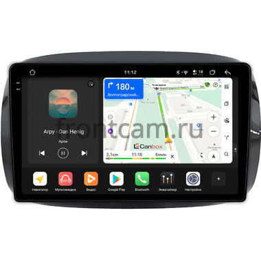 Smart Fortwo 3, Forfour 2 2014-2024 (для авто с цветным экраном) Canbox PRO-Line 2K 4256-9-0637 на Android 13 (4G-SIM, 4/64, DSP, QLed)