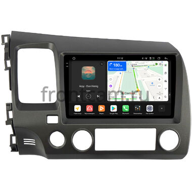 Honda Civic 8 4D 2005-2012 (левый руль, седан) Canbox PRO-Line 2K 4250-9-1061 на Android 13 (4G-SIM, 6/128, DSP, QLed)