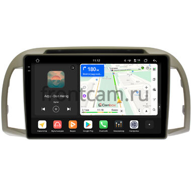 Nissan March (K12), Micra (K12) (2002-2010) Canbox PRO-Line 2K 4250-9-1354 на Android 13 (4G-SIM, 6/128, DSP, QLed)