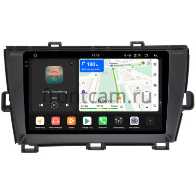 Toyota Prius 3 (XW30) 2009-2015 (правый руль) Canbox PRO-Line 2K 4250-9-195 на Android 13 (4G-SIM, 6/128, DSP, QLed)