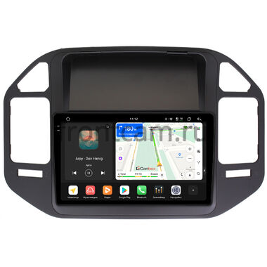 Mitsubishi Pajero 3, Montero 3 (1999-2006) (черная) Canbox PRO-Line 2K 4250-9-266 на Android 13 (4G-SIM, 6/128, DSP, QLed)