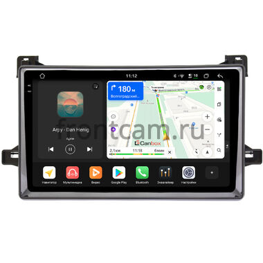 Toyota Prius 4 (XW50) (2015-2019) (черный глянец) Canbox PRO-Line 2K 4250-9-651 на Android 13 (4G-SIM, 6/128, DSP, QLed)