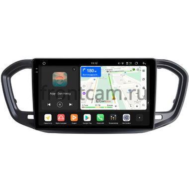 Lada Vesta (NG), Aura 2024-2025 (черная, матовая) Canbox PRO-Line 2K 4250-9-9820 на Android 13 (4G-SIM, 6/128, DSP, QLed)