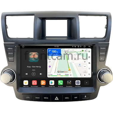 Toyota Highlander (U40) (2007-2013) для авто с усилителем (Тип3) Canbox PRO-Line 2K 4251-10-1179 на Android 13 (4G-SIM, 6/128, DSP, QLed)