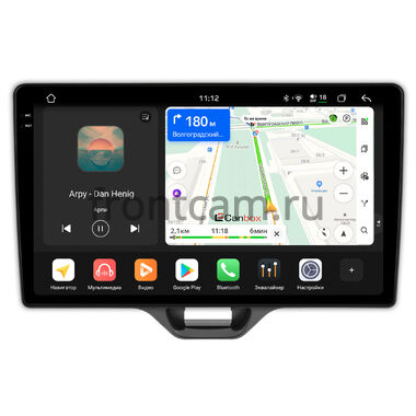 Toyota Yaris 4, Yaris Cross (2020-2024) (левый руль) Canbox PRO-Line 2K 4251-10-552 на Android 13 (4G-SIM, 6/128, DSP, QLed)