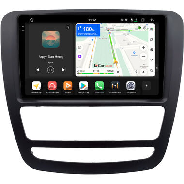 JAC T6 (2015-2024) (черная) Canbox PRO-Line 2K 4252-9-0550 на Android 13 (4G-SIM, 8/256, DSP, QLed)