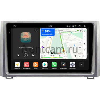 Toyota Tundra 2 2013-2021 (серебро) Canbox PRO-Line 2K 4252-9-0655 на Android 13 (4G-SIM, 8/256, DSP, QLed)