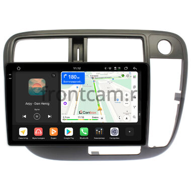 Honda Civic 6 1995-2000 (авто без климат-контроля, правый руль) Canbox PRO-Line 2K 4252-9-226 на Android 13 (4G-SIM, 8/256, DSP, QLed)